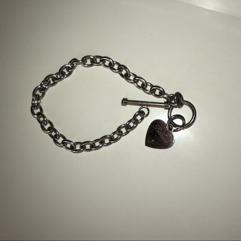 Chain “Believe” Bracelet